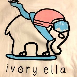 Long Sleeve Ivory Ella T-shirt